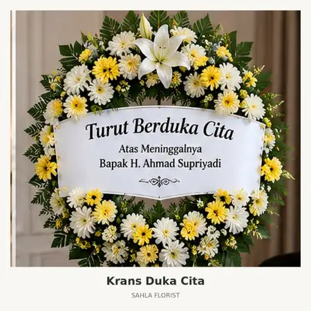 Krans Bunga Duka Sabu Raijua